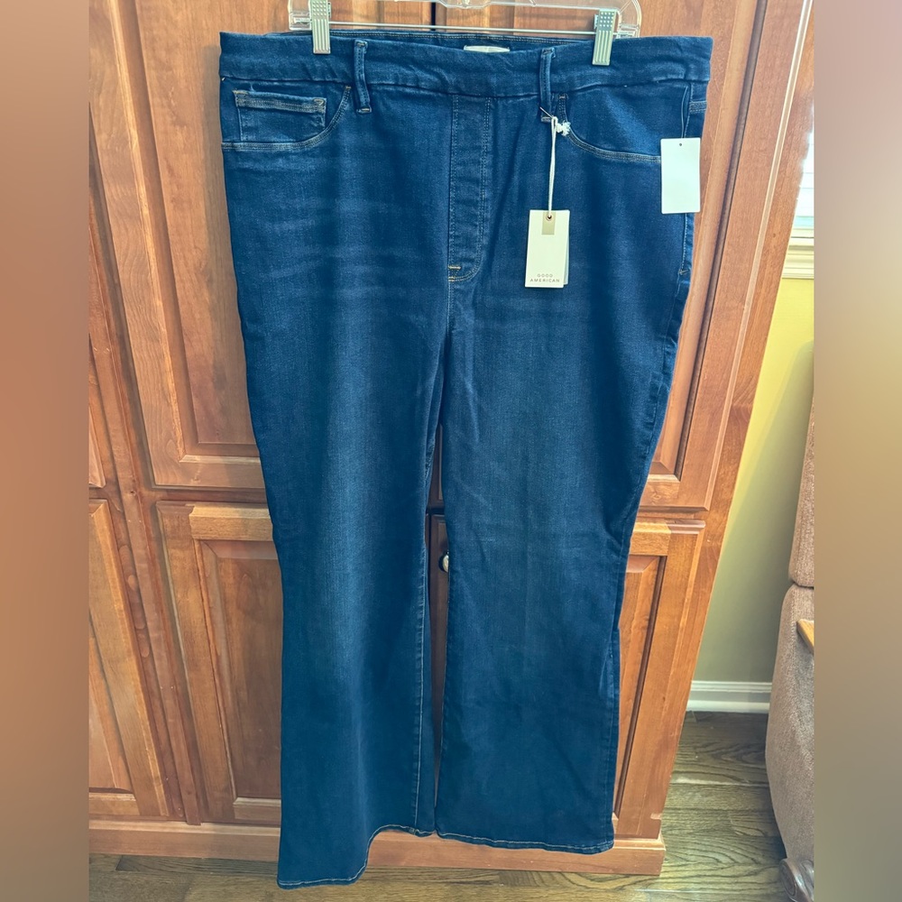 Good American Dark Blue Women Jeans